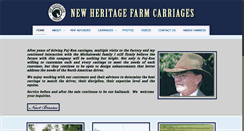 Desktop Screenshot of newheritagefarm.com